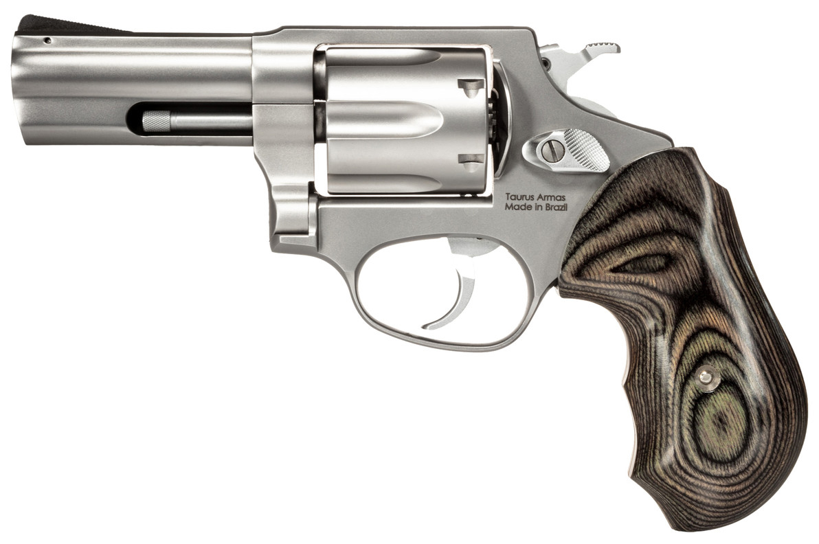 ROSSI RP63 357MAG 3'' BLK/GRN LAMINATE 6RD - Revolvers